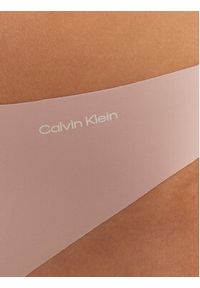 Calvin Klein Underwear Komplet stringów 000QD3558E Różowy. Kolor: różowy. Materiał: syntetyk