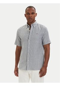 TOMMY HILFIGER - Tommy Hilfiger Koszula MW0MW42449 Niebieski Regular Fit. Kolor: niebieski. Materiał: bawełna #1