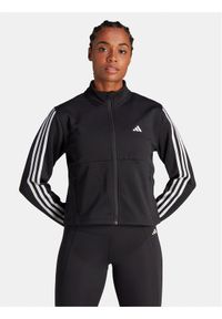 Adidas - adidas Bluza Train Essentials HZ5615 Czarny Regular Fit. Kolor: czarny. Materiał: syntetyk