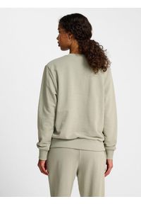 Damska bluza z okrągłym dekoltem Hummel Pulse. Kolor: szary. Materiał: polar. Sezon: zima #2