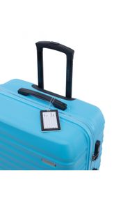 Wittchen - Duża walizka z zawieszką niebieska. Kolor: niebieski. Styl: wakacyjny #4