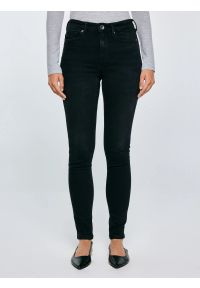 Big-Star - Jeansy damskie skinny ciemnoszare Ariana 896. Kolor: szary. Styl: klasyczny