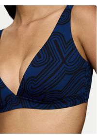 Triumph Góra od bikini Flex Smart Summer 10222175 Granatowy. Kolor: niebieski. Materiał: syntetyk