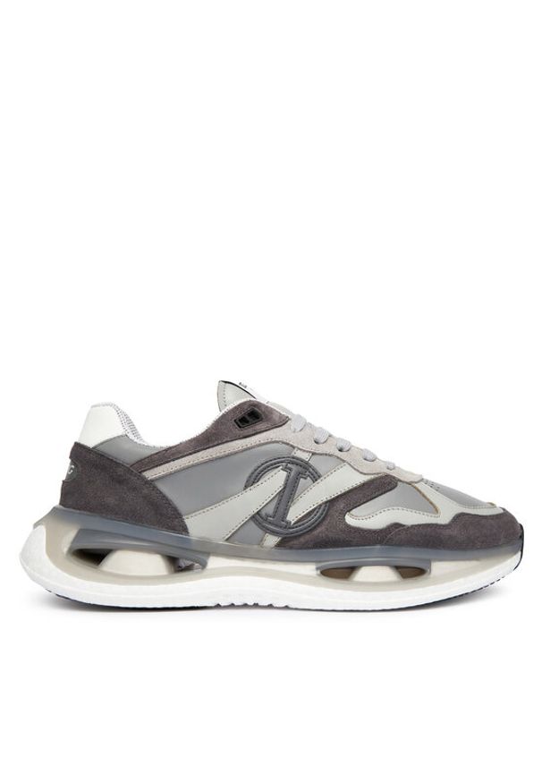 Iceberg Sneakersy Space IU1808 Szary. Kolor: szary. Materiał: skóra