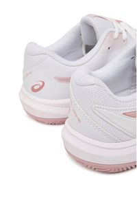 Asics Buty do tenisa Gel-Game Gs Clay/Oc 1044A082 Biały. Kolor: biały. Materiał: skóra. Sport: tenis #4