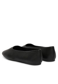 Calvin Klein Baleriny Round Ballerina Lth HW0HW02943 Czarny. Kolor: czarny. Materiał: skóra #3