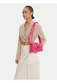 Pinko - PINKO Torebka Love One Mini Slouchy Fl PE 25 PLTT 104340 A2CF Różowy. Kolor: różowy #3