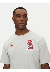 Adidas - adidas T-Shirt FC Bayern VRCT JL6112 Szary Regular Fit. Kolor: szary. Materiał: bawełna #5