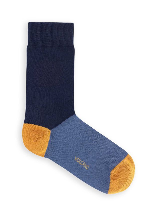 Volcano - Kolorowe skarpety męskie A-JAMES. Materiał: poliamid, bawełna, materiał, elastan. Wzór: kolorowy