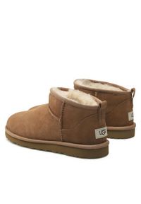 Ugg Śniegowce M Classic Ultra Miini 1137391 Brązowy. Kolor: brązowy. Materiał: skóra #4