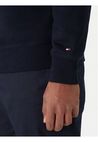 TOMMY HILFIGER - Tommy Hilfiger Bluza Logo MW0MW11596 Granatowy Regular Fit. Kolor: niebieski. Materiał: bawełna #3