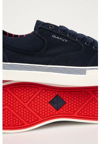 GANT - Gant - Tenisówki Champroyal. Nosek buta: okrągły. Zapięcie: sznurówki. Kolor: niebieski. Materiał: syntetyk, materiał, guma. Szerokość cholewki: normalna #2