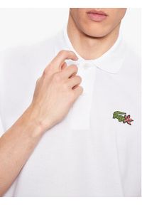 Lacoste Polo PH7057 Biały Regular Fit. Typ kołnierza: polo. Kolor: biały. Materiał: bawełna #5