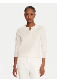 Fracomina Sweter FR25WT7008K47301 Écru Regular Fit. Materiał: wełna