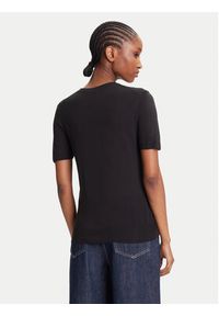 Calvin Klein Sweter LV044A307G Czarny Regular Fit. Kolor: czarny. Materiał: wiskoza #4