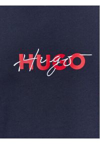 Hugo Bluza Combined 50496979 Granatowy Relaxed Fit. Kolor: niebieski. Materiał: bawełna #3