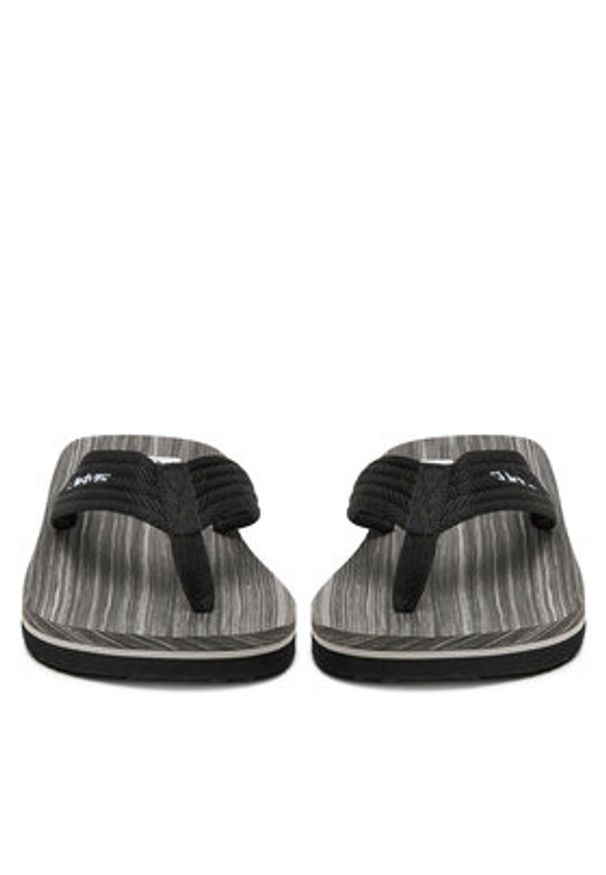 Quiksilver Japonki 877075A Czarny. Kolor: czarny. Materiał: materiał