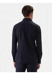 BOSS Koszula P-Hank 50555767 Granatowy Slim Fit. Kolor: niebieski. Materiał: syntetyk #2