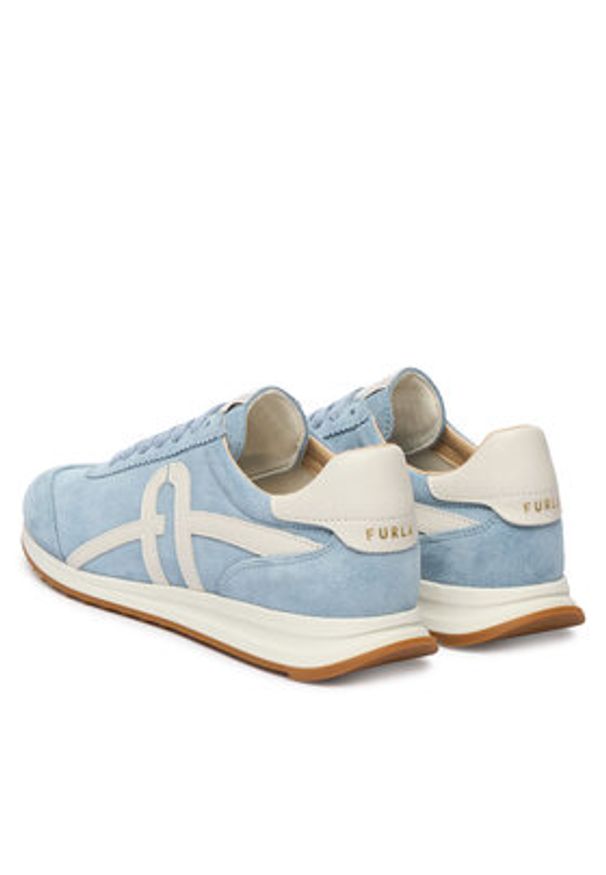 Furla Sneakersy Retro YK56RET BX0580 Kolorowy. Materiał: skóra. Wzór: kolorowy