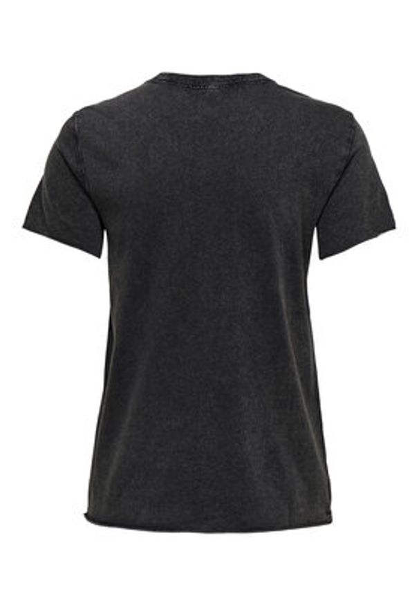 only - ONLY T-Shirt Lucy 15215721 Czarny Regular Fit. Kolor: czarny. Materiał: bawełna