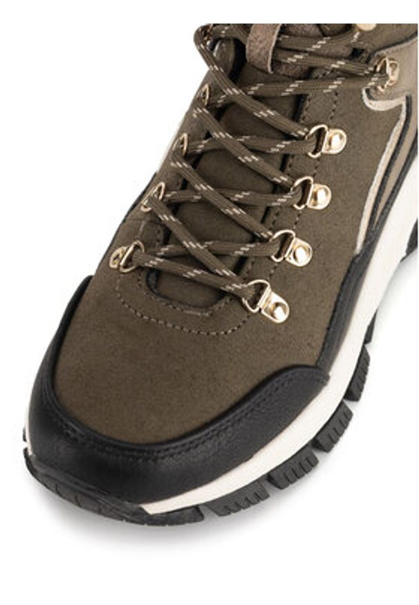 Mustang Trzewiki 1481-605 Beżowy. Kolor: beżowy. Materiał: skóra