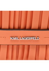 Karl Lagerfeld - KARL LAGERFELD Torebka 231W3046 Pomarańczowy. Kolor: pomarańczowy. Materiał: skórzane #4