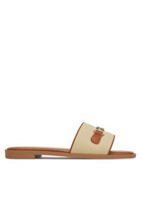 Klapki Nine West. Kolor: beżowy