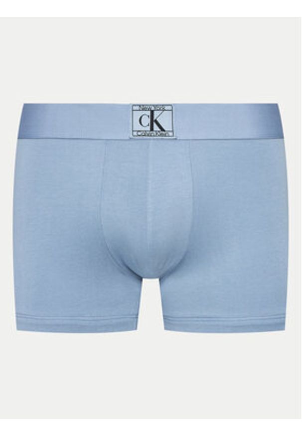 Calvin Klein Underwear Bokserki 000NB4115A Niebieski. Kolor: niebieski. Materiał: bawełna