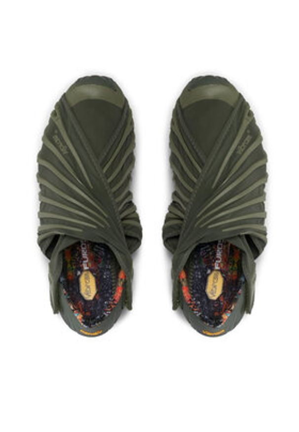 Vibram Fivefingers Buty na siłownię Furoshiki 18MAD04 Zielony. Kolor: zielony. Materiał: materiał. Model: Vibram FiveFingers. Sport: fitness