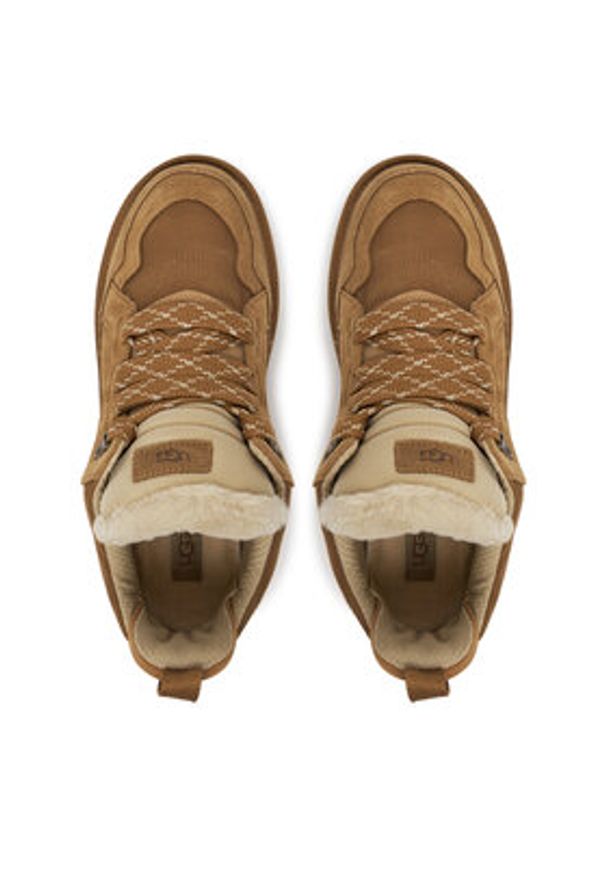 Ugg Sneakersy M Lowmel 1170750 Brązowy. Kolor: brązowy. Materiał: zamsz, skóra