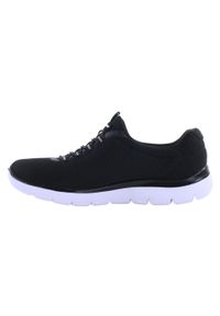 skechers - Buty na co dzień damskie SKECHERS SUMMITS wsuwane. Okazja: na co dzień. Zapięcie: bez zapięcia. Kolor: czarny. Model: Skechers Sport. Sport: turystyka piesza