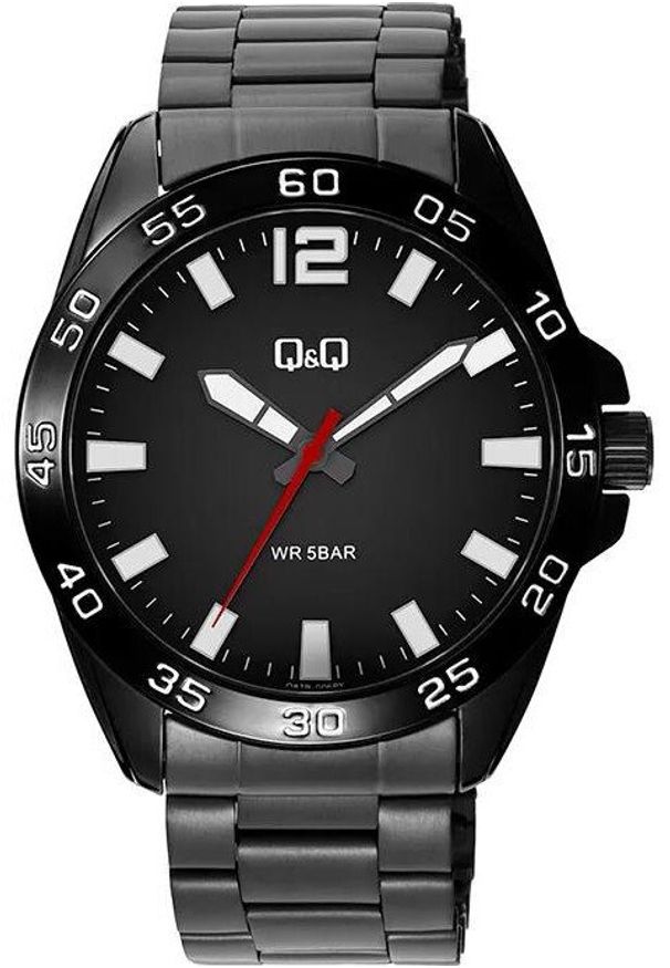 Zegarek męski QQ Q87B-006P srebrny. Kolor: srebrny