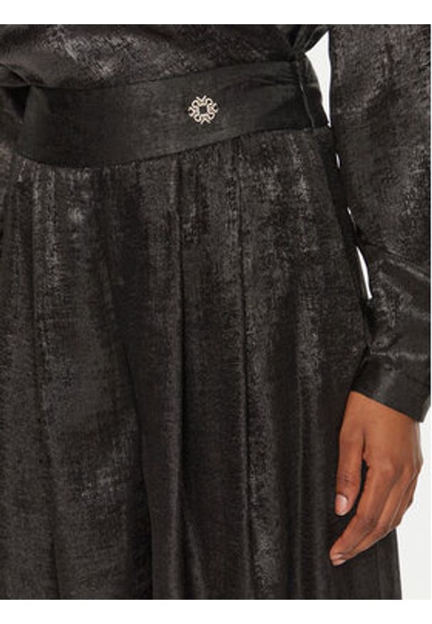 Rinascimento Spodnie materiałowe CFC0121737003 Czarny Regular Fit. Kolor: czarny. Materiał: syntetyk