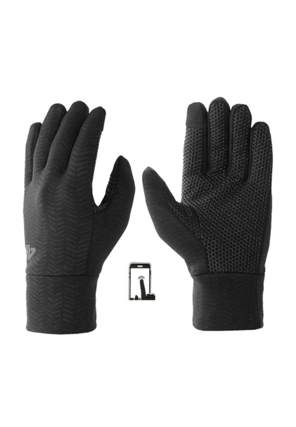 4f - Rękawice uniseks 4F. Kolor: czarny