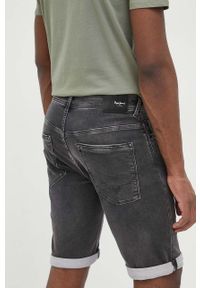 Pepe Jeans szorty jeansowe Jack męskie kolor szary. Kolor: szary. Materiał: denim #5