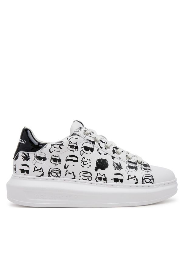 Karl Lagerfeld - Sneakersy KARL LAGERFELD. Kolor: biały