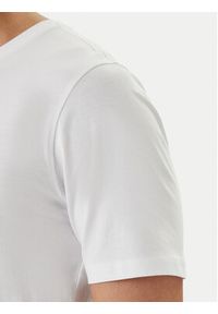 Bugatti T-Shirt 8350-95040 Biały Slim Fit. Kolor: biały. Materiał: bawełna #6