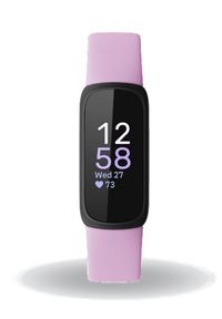 Opaska sportowa Fitbit by Google Inspire 3 liliowy. Rodzaj zegarka: cyfrowe. Kolor: liliowy. Materiał: skóra. Styl: sportowy #4