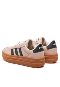 Adidas - adidas Sneakersy VL Court Bold JI2910 Różowy. Kolor: różowy. Materiał: skóra, zamsz