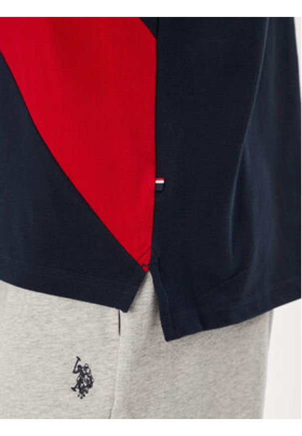 U.S. Polo Assn. Polo MUP3996 Granatowy Regular Fit. Typ kołnierza: polo. Kolor: niebieski. Materiał: bawełna
