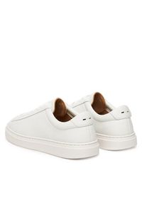 BOSS Sneakersy Kieran 50548716 Biały. Kolor: biały. Materiał: skóra