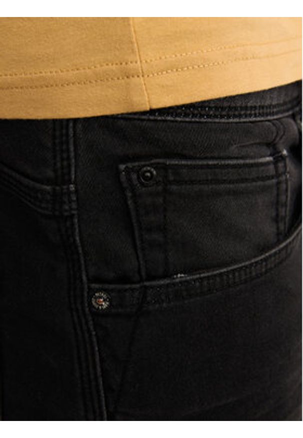 Petrol Industries Szorty jeansowe M-ROS-SHO001 Szary Slim Fit. Kolor: szary. Materiał: bawełna