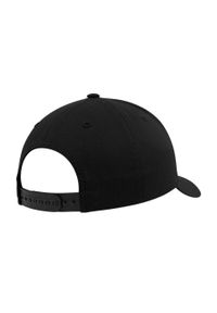 FLEXFIT - Klasyczna Czapka Snapback Z Zakrzywionym Daszkiem. Kolor: czarny. Styl: klasyczny