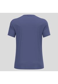 Koszulka z krótkim rękawem trekkingowa męska Odlo T-shirt F-DRY. Kolor: niebieski. Długość rękawa: krótki rękaw. Długość: krótkie