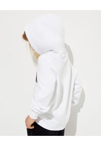 DSQUARED2 KIDS - Biała bluza z logo Icon 4-12 lat. Kolor: biały. Materiał: bawełna. Długość: długie. Wzór: nadruk. Sezon: lato. Styl: klasyczny #6