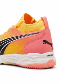Puma - Buty do piłki ręcznej Eliminate NITRO™ SQD PUMA. Kolor: czarny, różowy, wielokolorowy, pomarańczowy, żółty