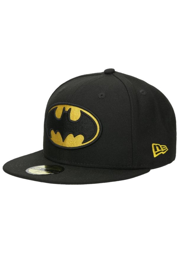 Czapka z daszkiem męska New Era Character Bas Batman Basic Cap. Kolor: czarny. Materiał: poliester. Wzór: motyw z bajki