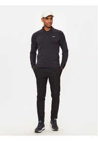 BOSS - Boss Sweter Perform-X_QZ 50498525 Granatowy Regular Fit. Kolor: niebieski. Materiał: syntetyk