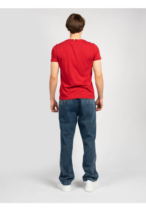 TOMMY HILFIGER - Tommy Hilfiger Jeansy "Classic Chino" | DM0DM05796 | Classic Chino | Mężczyzna | Niebieski. Kolor: niebieski. Wzór: aplikacja