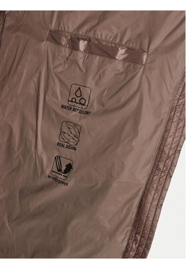 Bomboogie Kurtka puchowa CW6630TDLC4 Brązowy Regular Fit. Kolor: brązowy. Materiał: syntetyk